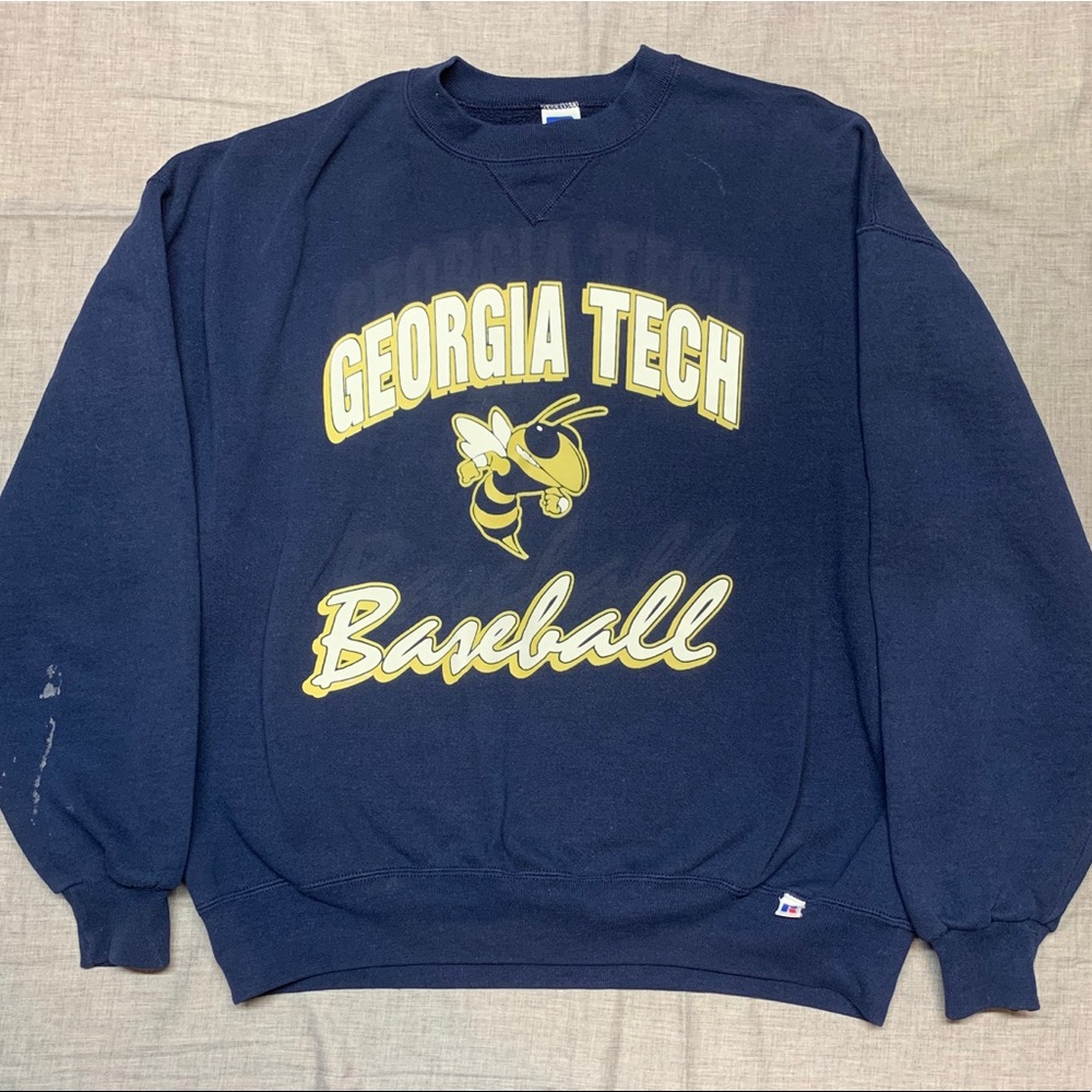 Vintage Russell Athletic Georgia Tech Sweatshirt
